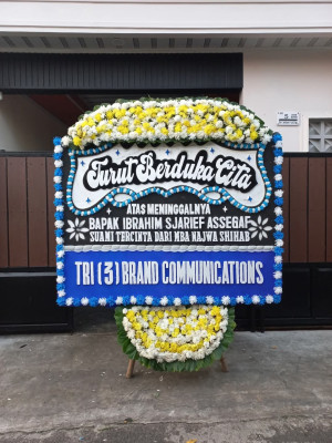 Papan Bunga Duka di Junti